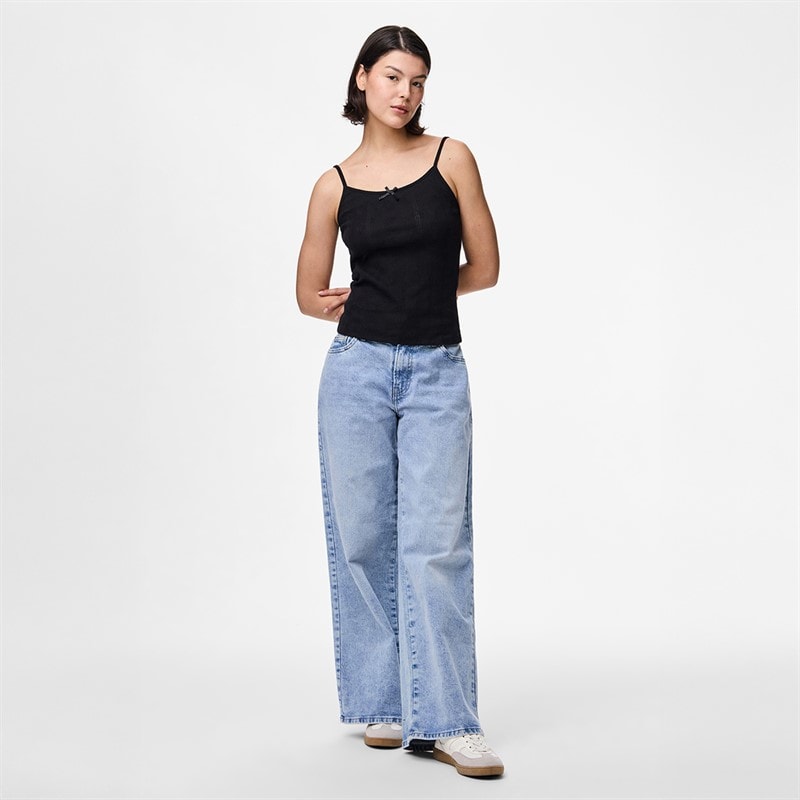 Pieces Dame Marie Vest Sort - Billede 4