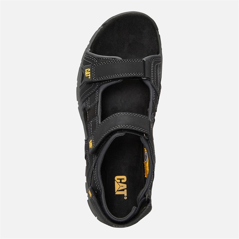 Caterpillar Herre Giles Sandaler Sort - Billede 4