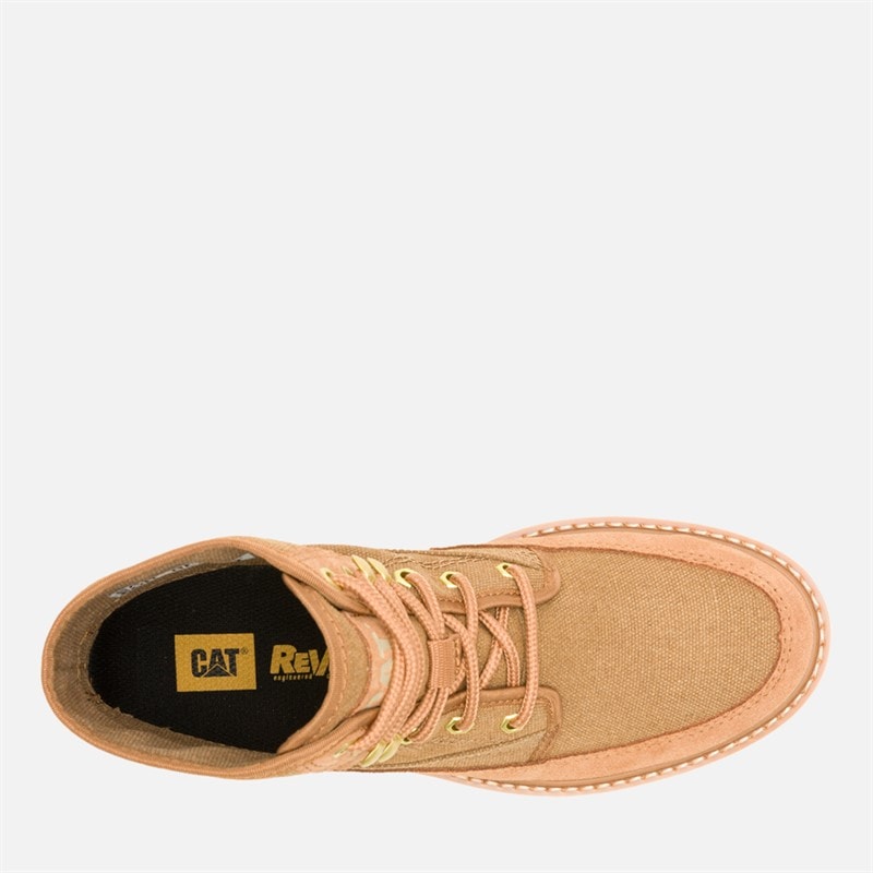 Caterpillar Dame Colorado 2.0 Lærred Sko Brun farin - Billede 4