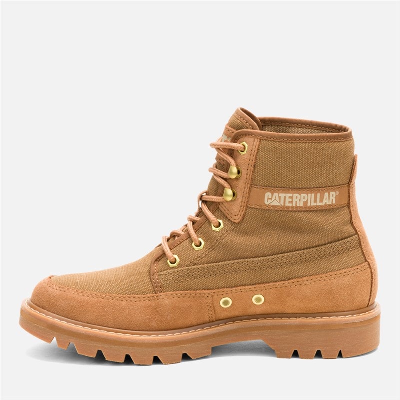Caterpillar Dame Colorado 2.0 Lærred Sko Brun farin - Billede 5