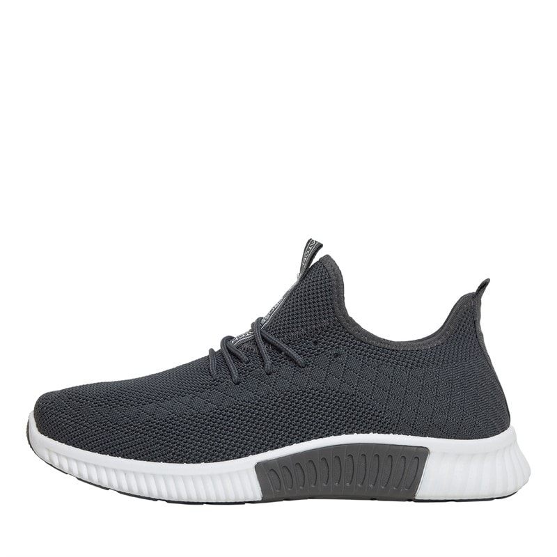 Crosshatch Herre Rideout CH Sneakers Skifer Grå - Billede 1