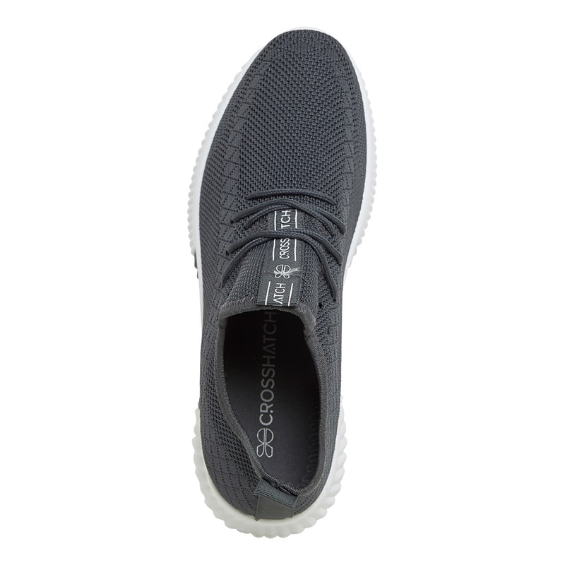 Crosshatch Herre Rideout CH Sneakers Skifer Grå - Billede 4