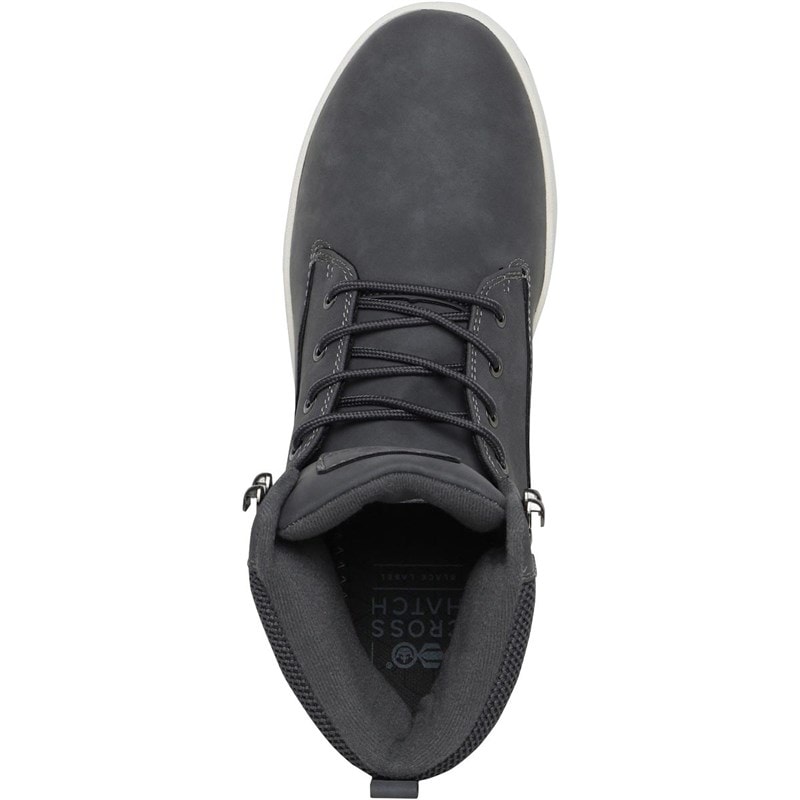 Crosshatch Herresko Staiger Høj Sneakers Grå - Billede 4