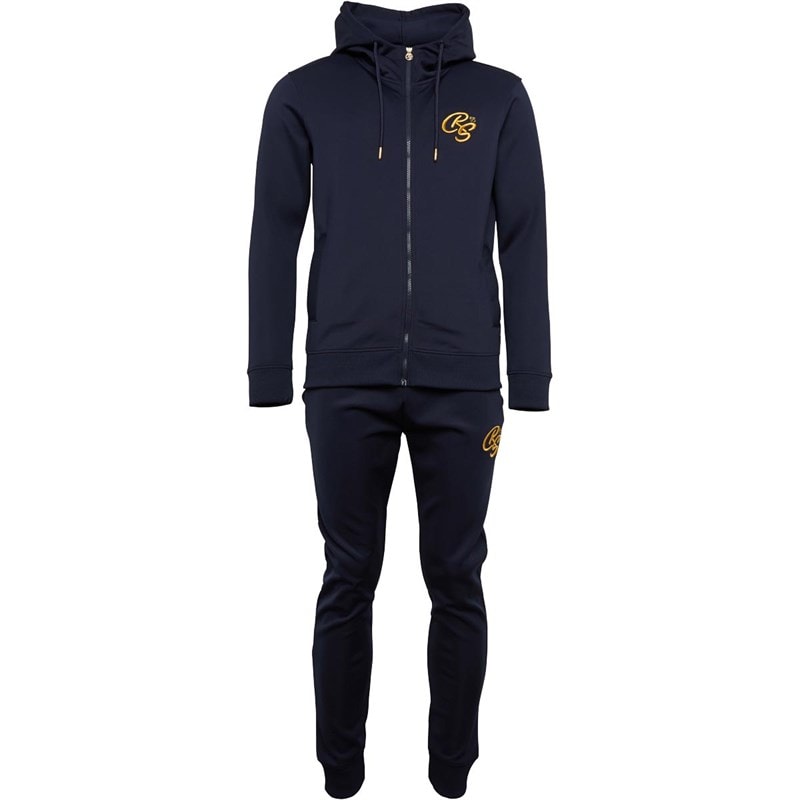 Crosshatch Herre Bradleys Joggingsæt Marineblå - Billede 3