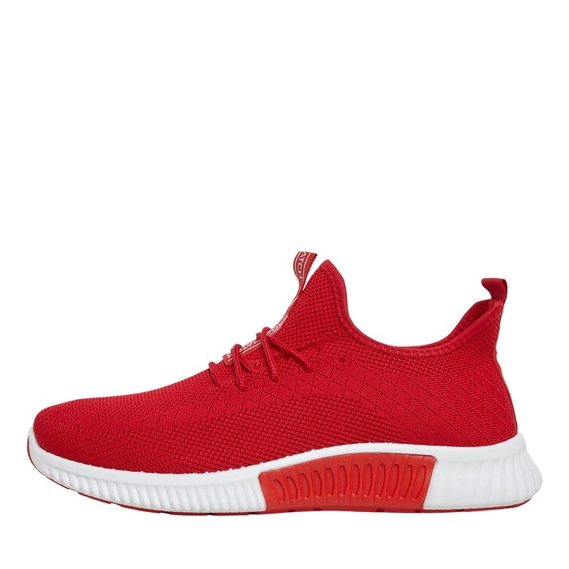 Crosshatch Herre Rideout Sneakers Rød - Billede 1