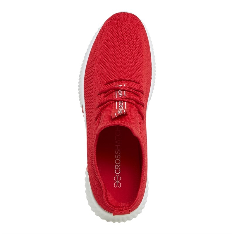 Crosshatch Herre Rideout Sneakers Rød - Billede 4