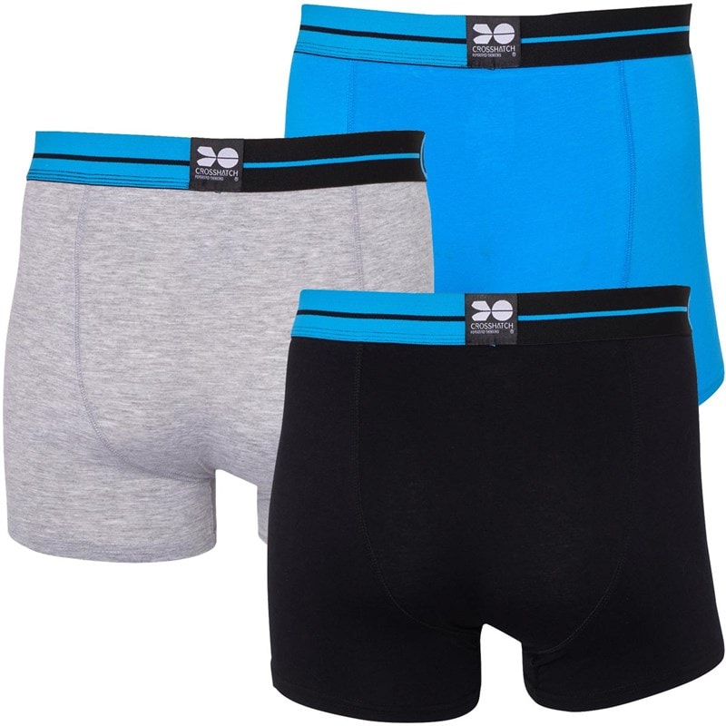 Crosshatch Herre Dumas Boxer shorts Sort - Billede 2