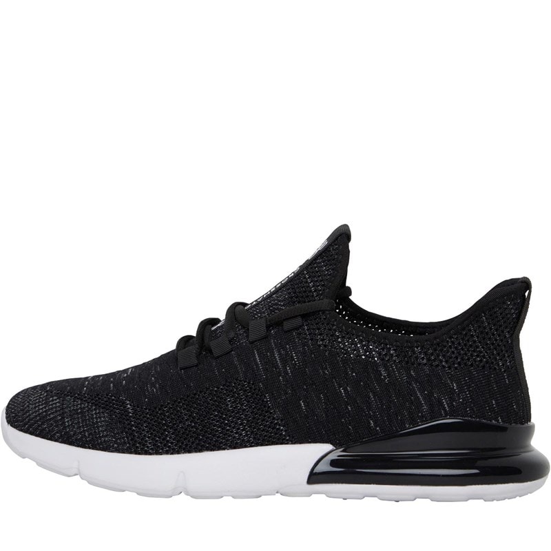 Crosshatch Herre Smitlay Sneakers Sort - Billede 1