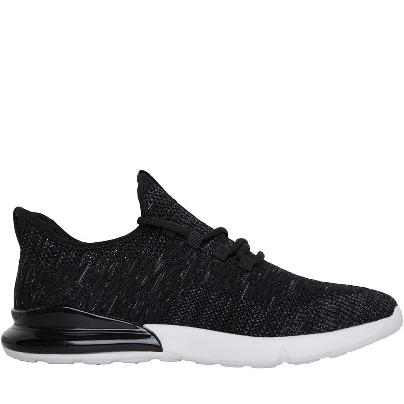 Crosshatch Herre Smitlay Sneakers Sort - Billede 5
