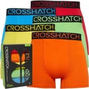Crosshatch Herre Boxer Shorts Sæt med 5 Farverige