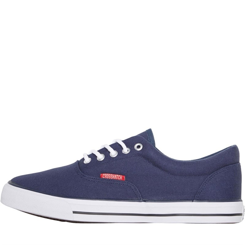 Crosshatch Herre Airwalk Canvas Pumps Blå