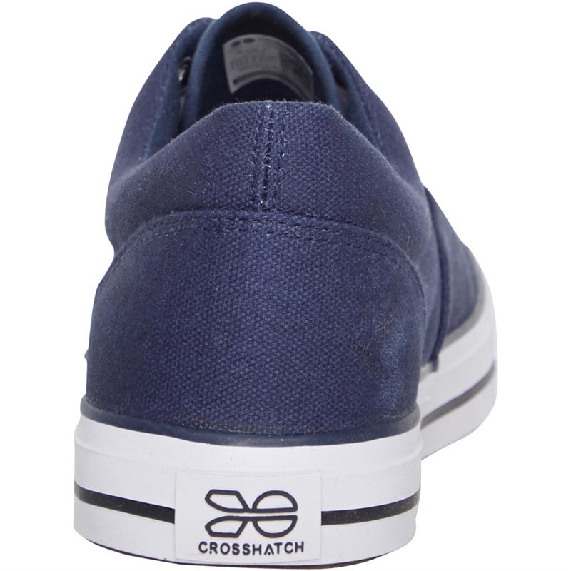 Crosshatch Herre Airwalk Canvas Pumps Blå - Billede 3