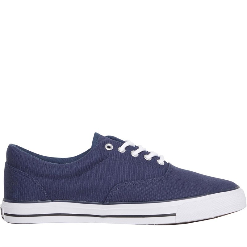 Crosshatch Herre Airwalk Canvas Pumps Blå - Billede 5