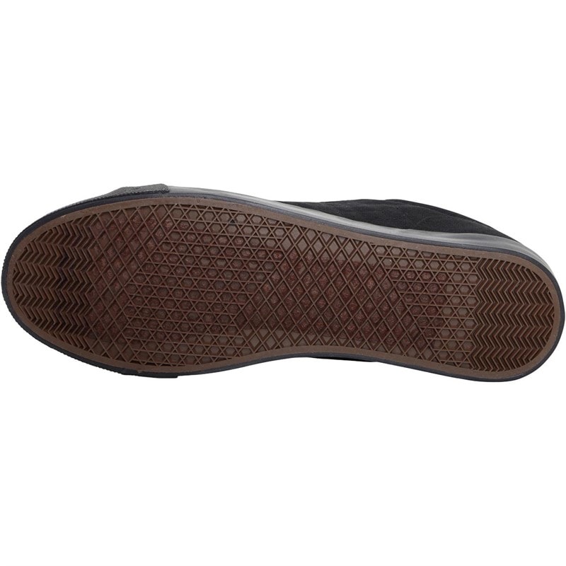 Crosshatch Herre Huseby Canvas Pumps Sort Mono - Billede 2