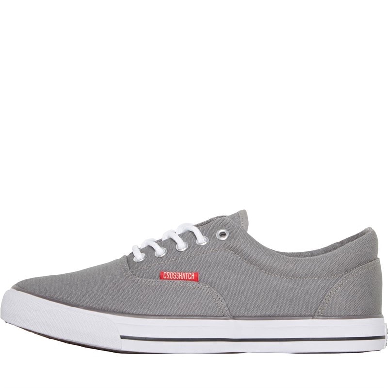 Crosshatch Herre Airwalk Canvas Pumps Grå