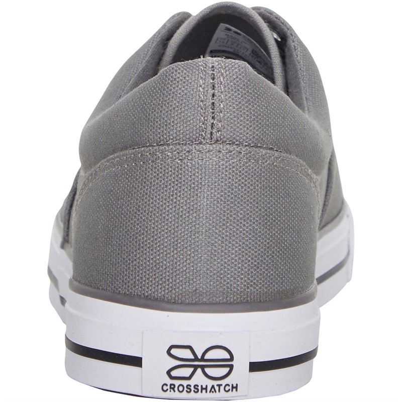 Crosshatch Herre Airwalk Canvas Pumps Grå - Billede 3