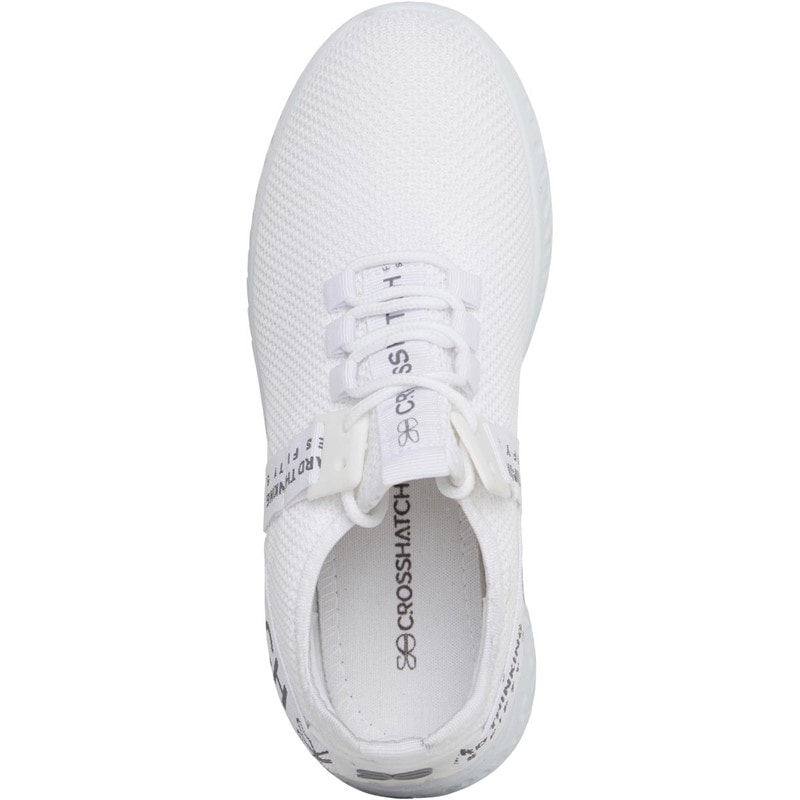 Crosshatch Drenge Sneakers Hvid - Billede 4