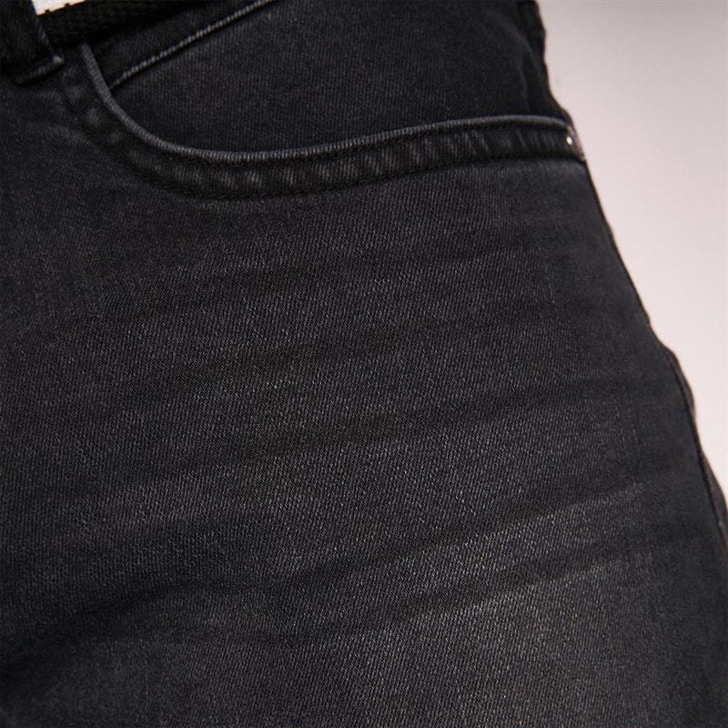 Crosshatch Herre Reesr Denimshorts Sort - Billede 3