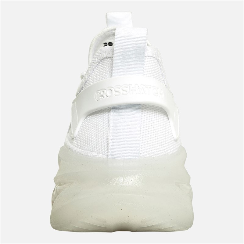 Crosshatch Herre Nantycaws Sneakers Hvid - Billede 3