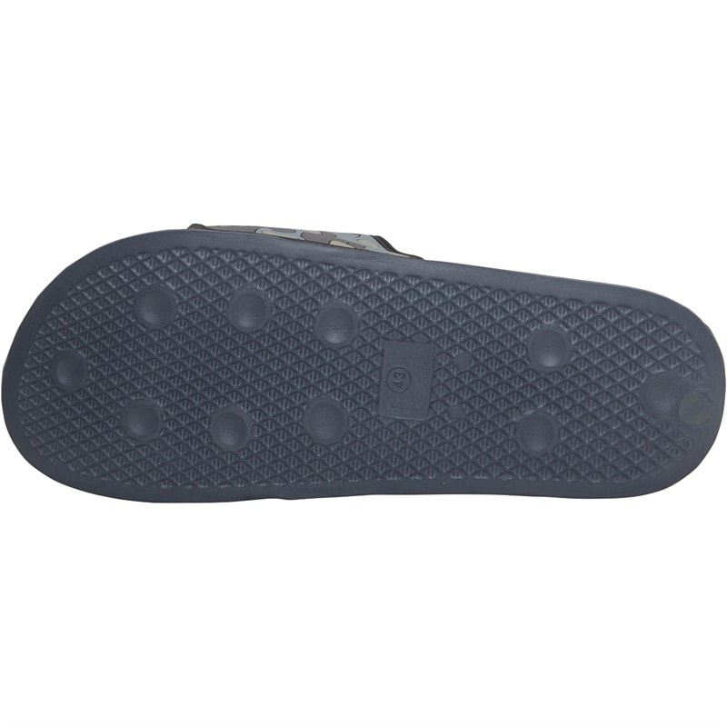 Crosshatch Herre Remorid Slides Sort Camo - Billede 3