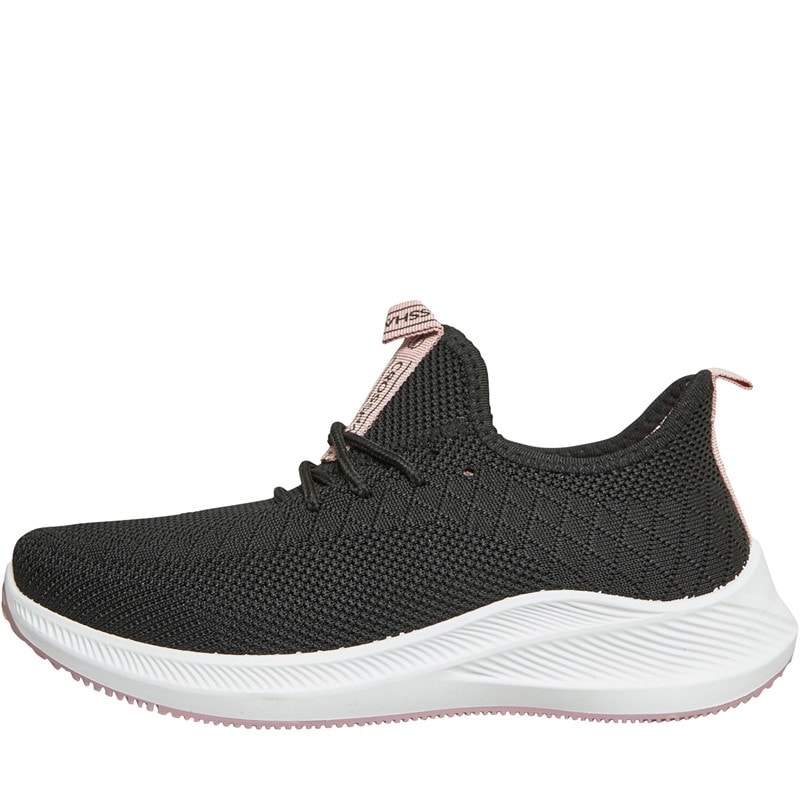 Crosshatch Dame Ridgeway Sneakers Sort - Billede 1