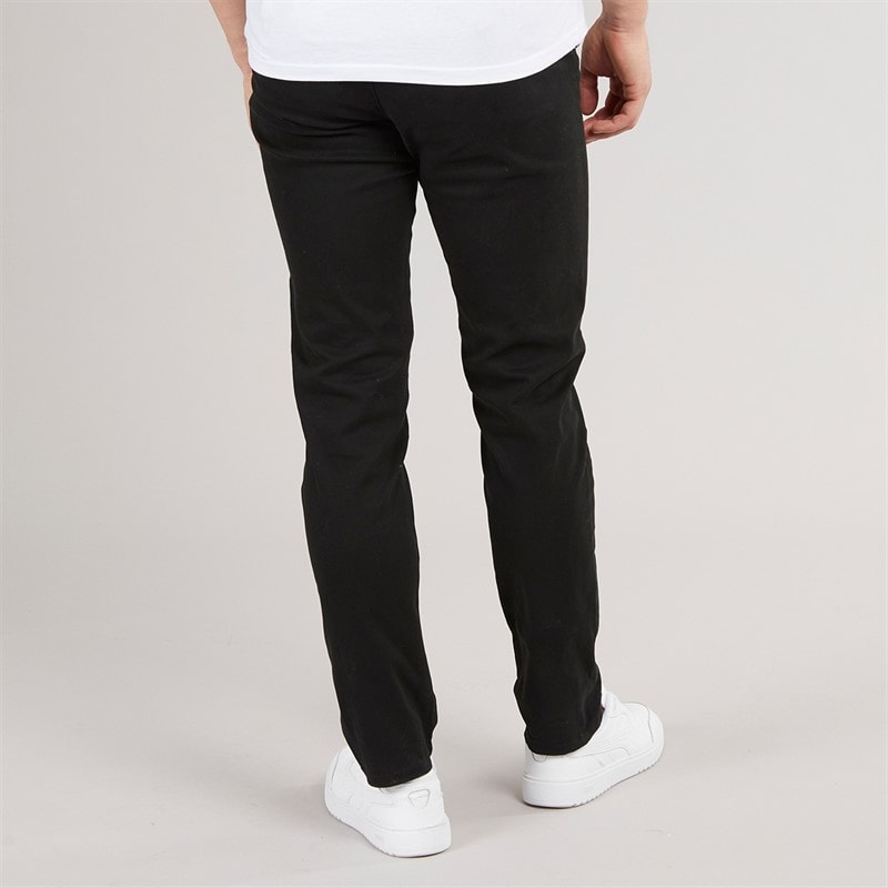Crosshatch Mænd Roysden Chino Sort - Billede 2