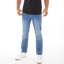 Crosshatch Mænd Winsbury Bootcut Jeans Stenvasket