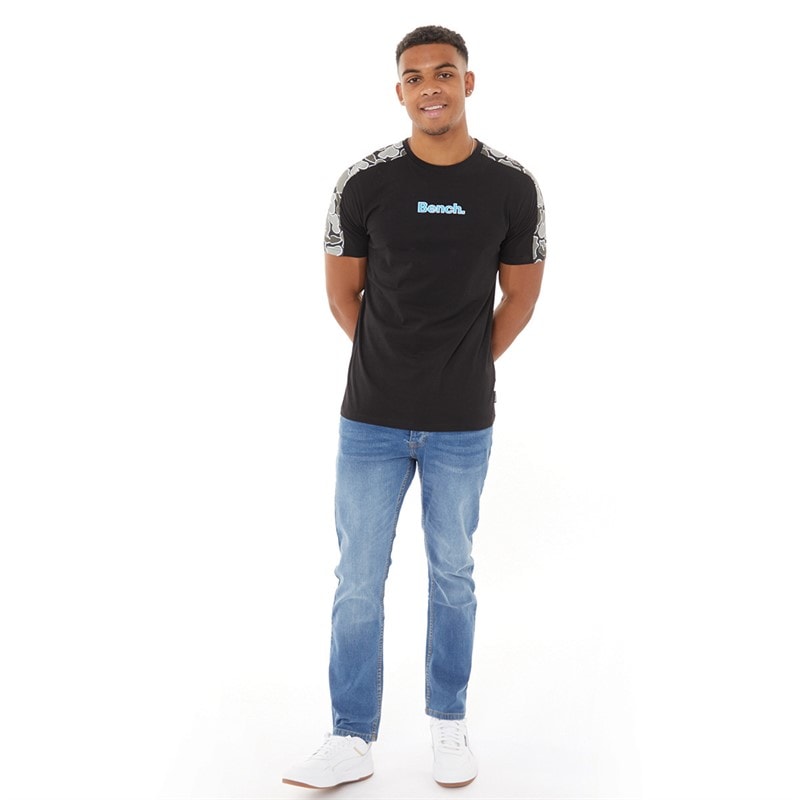 Crosshatch Mænd Winsbury Bootcut Jeans Stenvasket - Billede 3