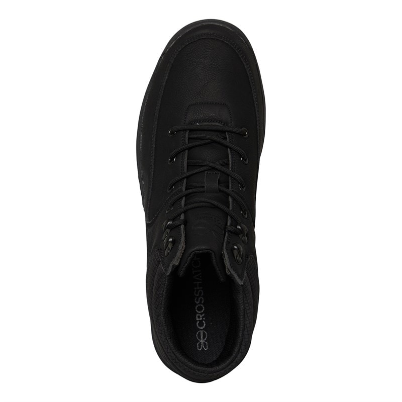 Crosshatch Herresko Blissford Støvler Sort Mono - Billede 4