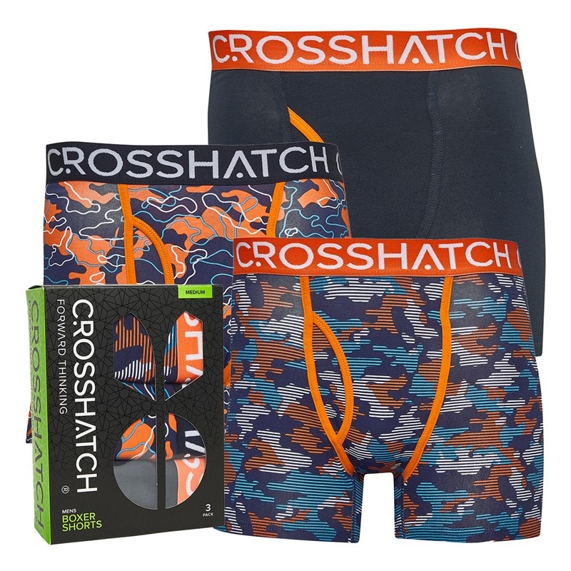 Crosshatch Herre Linamo Boxer shorts Flerfarvet - Billede 1