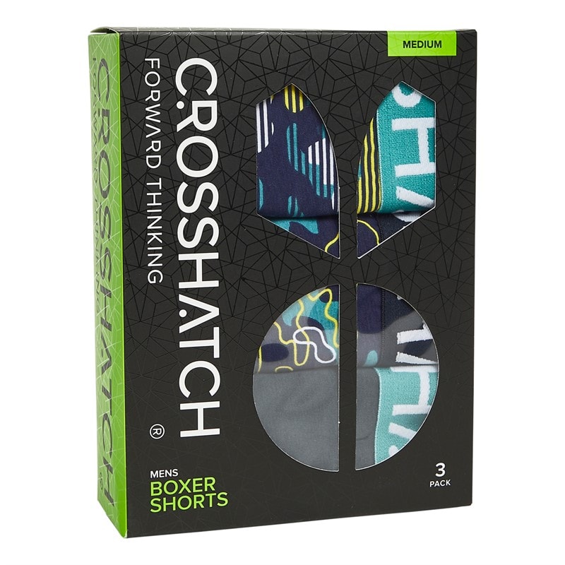 Crosshatch Herre Linamo Boxer shorts Flerfarvet - Billede 2