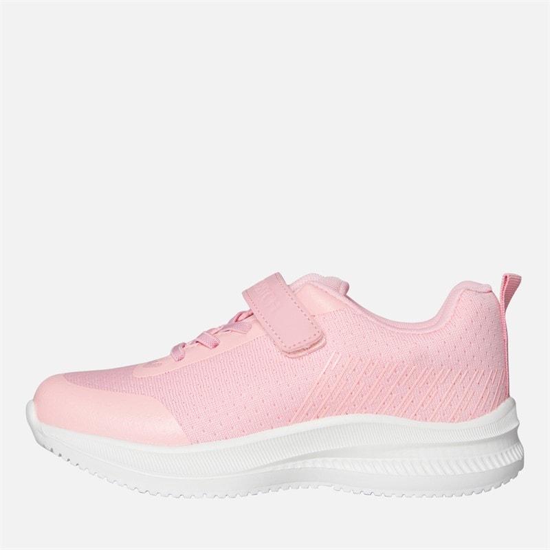 Crosshatch spædBørn Piger Stafford Træningssko Pink / Hvid - Billede 1