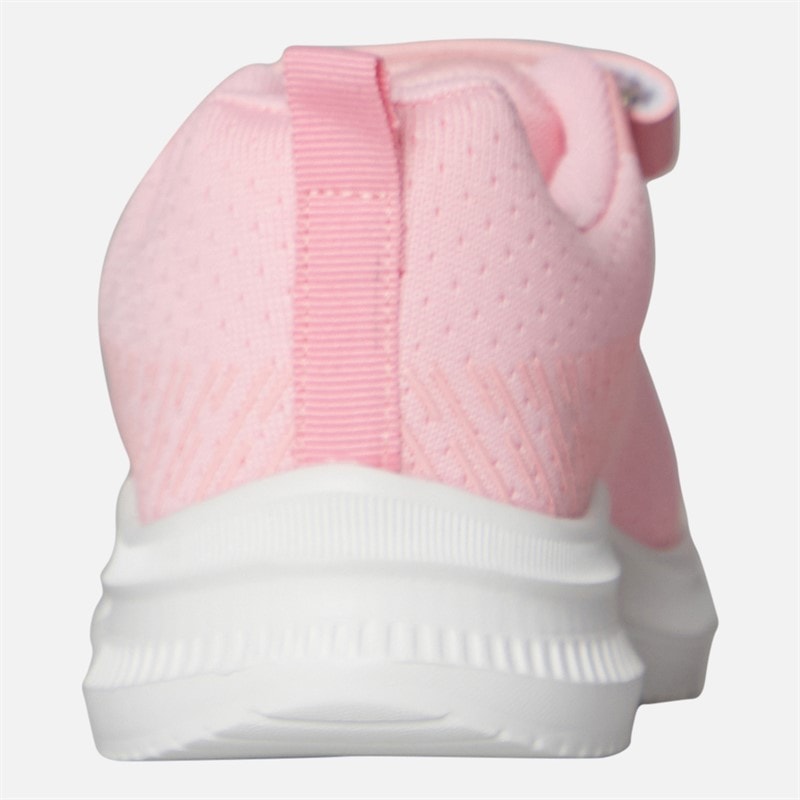 Crosshatch spædBørn Piger Stafford Træningssko Pink / Hvid - Billede 3