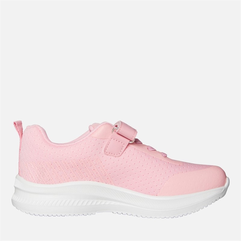 Crosshatch spædBørn Piger Stafford Træningssko Pink / Hvid - Billede 5