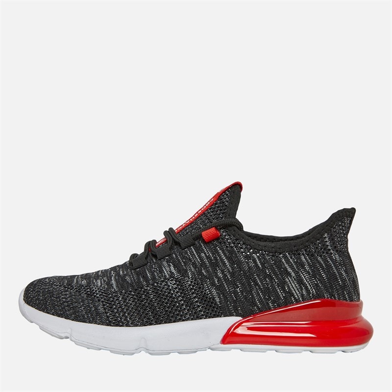 Crosshatch Drenge Smitlay Sneakers Sort - Billede 1