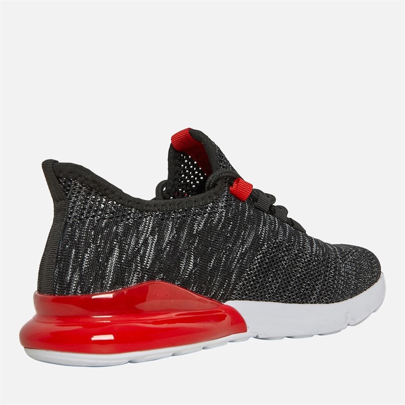 Crosshatch Drenge Smitlay Sneakers Sort - Billede 5