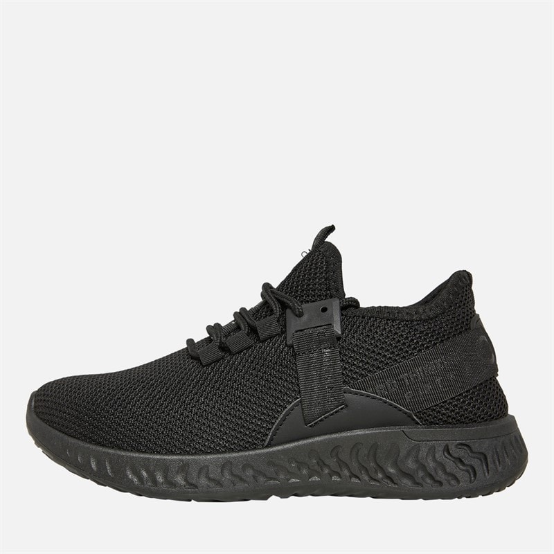 Crosshatch Drenge Ceaze Sneakers Sort - Billede 1
