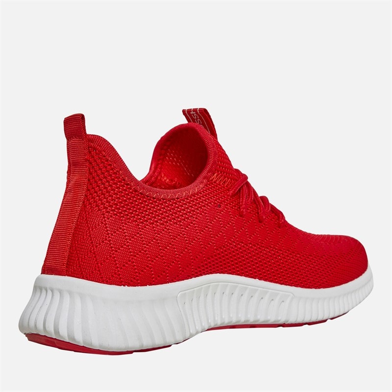 Crosshatch Drenge Rideout Sneakers Rød - Billede 5