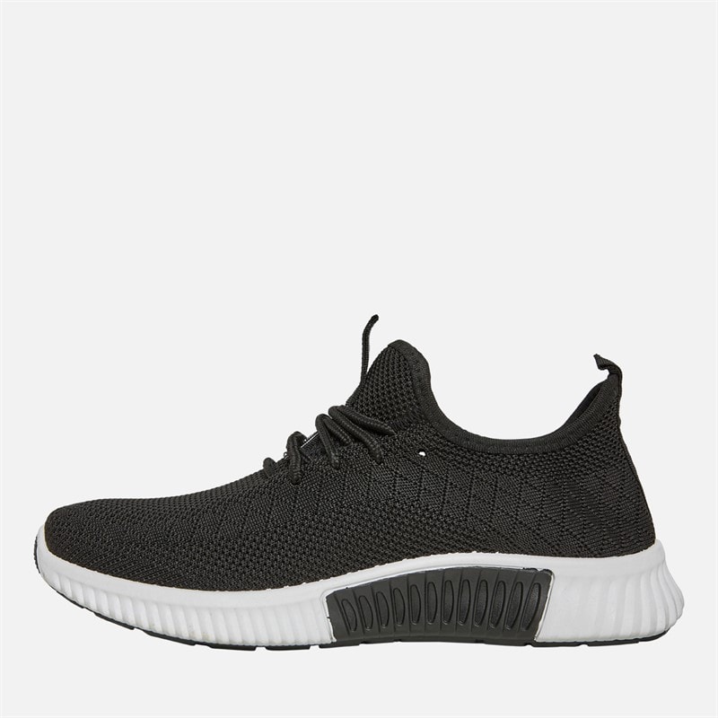 Crosshatch Drenge Rideout Sneakers Sort