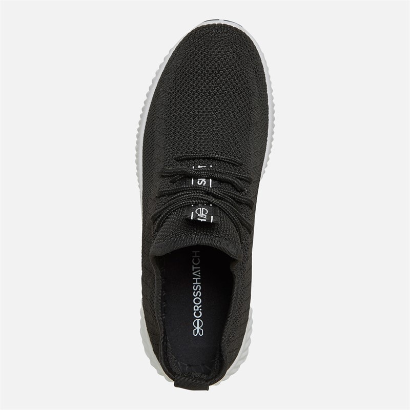 Crosshatch Drenge Rideout Sneakers Sort - Billede 4