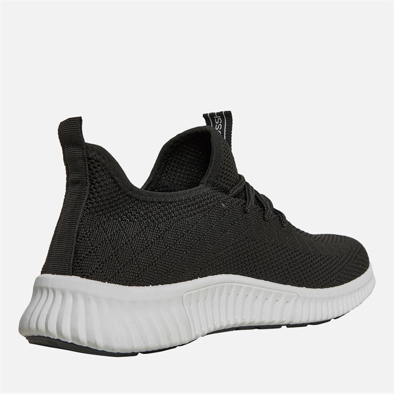 Crosshatch Drenge Rideout Sneakers Sort - Billede 5