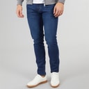 Crosshatch Herre Durtan Slim Fit Jeans Mørkevask
