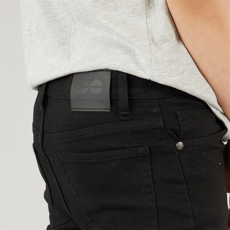 Crosshatch Drenge slim jeans sort - Billede 3