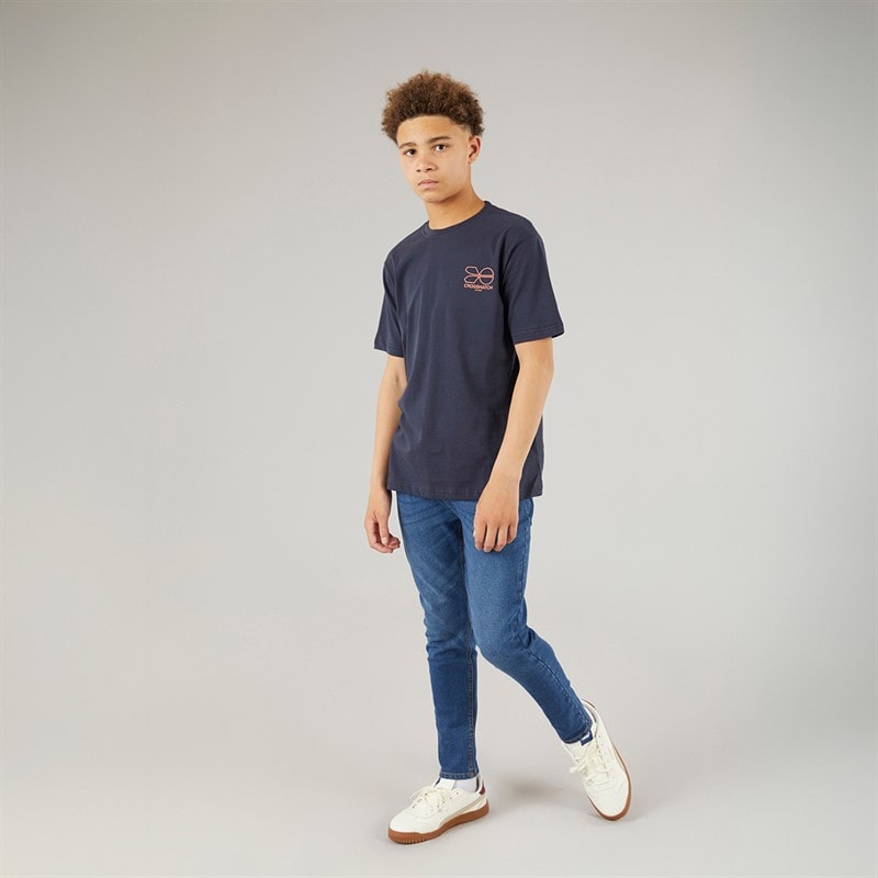 Crosshatch Drenge lige jeans mellem vask - Billede 4