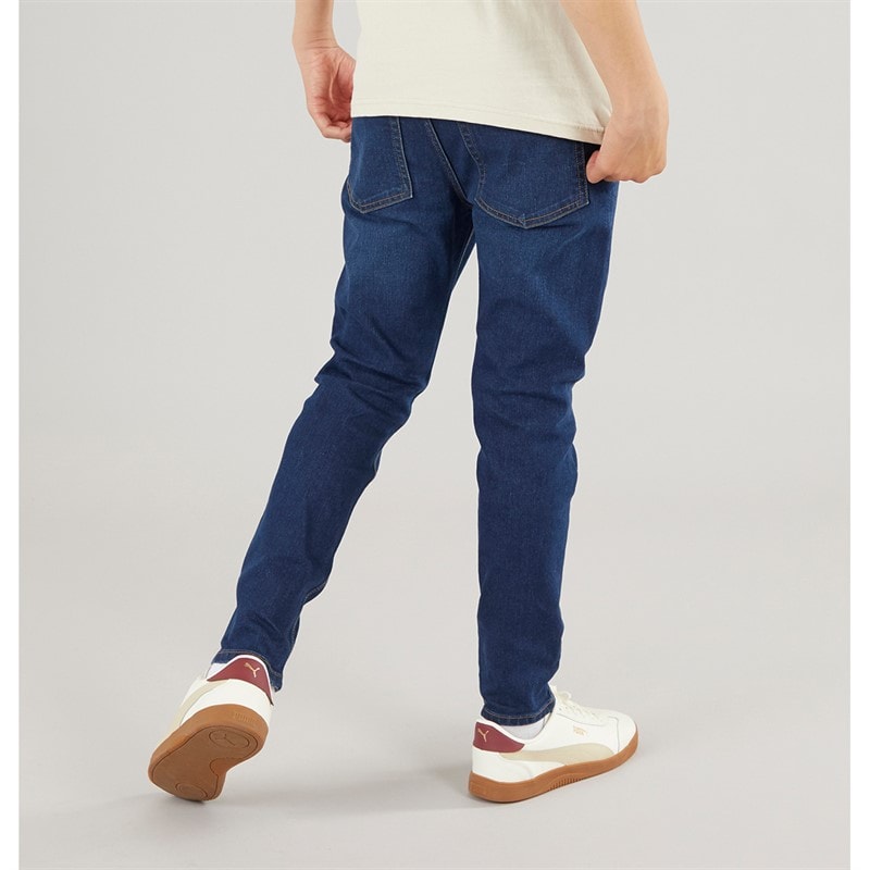 Crosshatch Drenge Lige Jeans Mørkvask - Billede 2