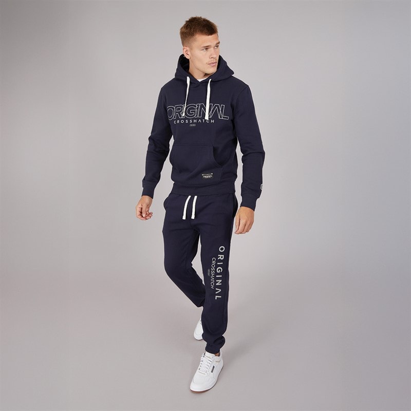 Crosshatch Herre Jamals Joggers Navy - Billede 3