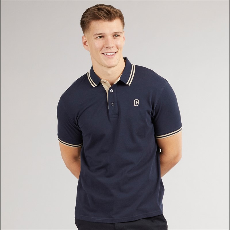 Crosshatch Herre Mackerby Polo Navy