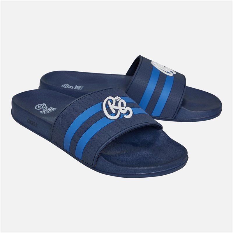 Crosshatch Herre Hamlax Sandaler Navy/Blå/Hvid