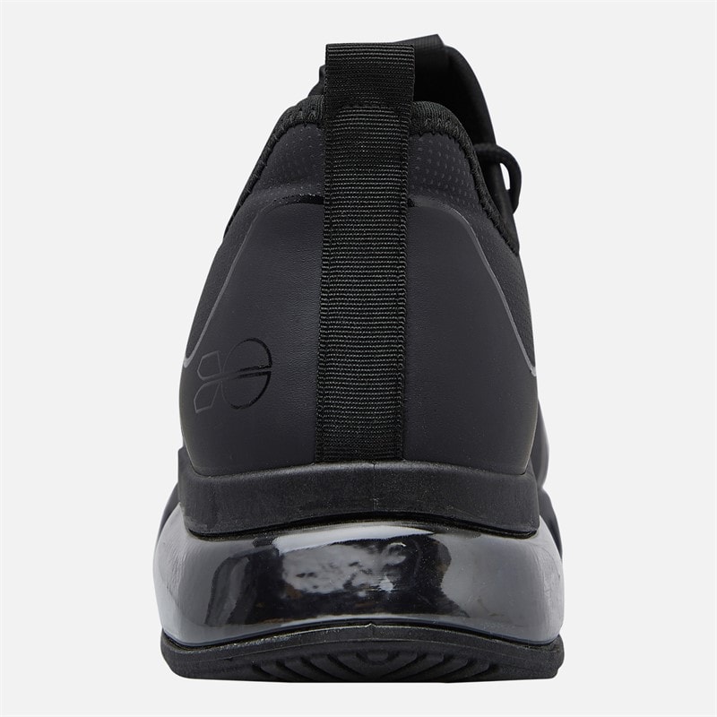 Crosshatch Herre Clarington Træningssko Black Mono - Billede 3