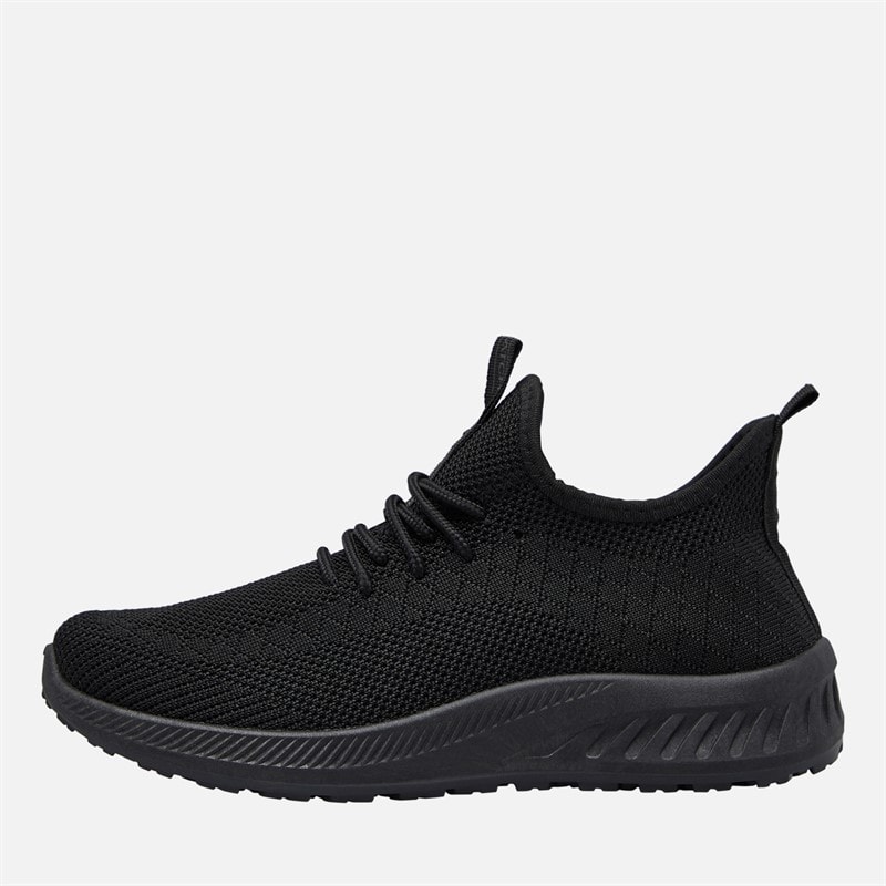 Crosshatch Dame Antioch Træningssko Black Mono - Billede 1